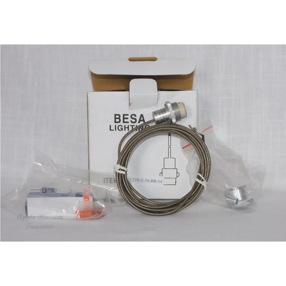 Besa Lighting 1XT-5658HB-BR Palla 5 12V Mini Pendant-Habanero Glass-Bronze-NIOB - Picture 9 of 11